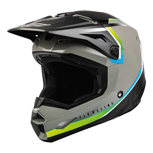 Fly Motocross-kypärä Lapsille Ece Kinetic Drift Harmaa L