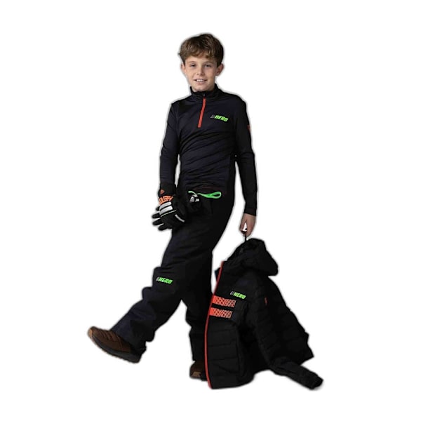 Rossignol Halv Blixtlåsfleece Hero Warm Stretch Svart 10 Years