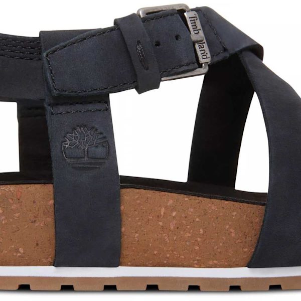 Timberland Malibu Waves Ankle Breda Sandaler Svart EU 37 1/2 Kvinna