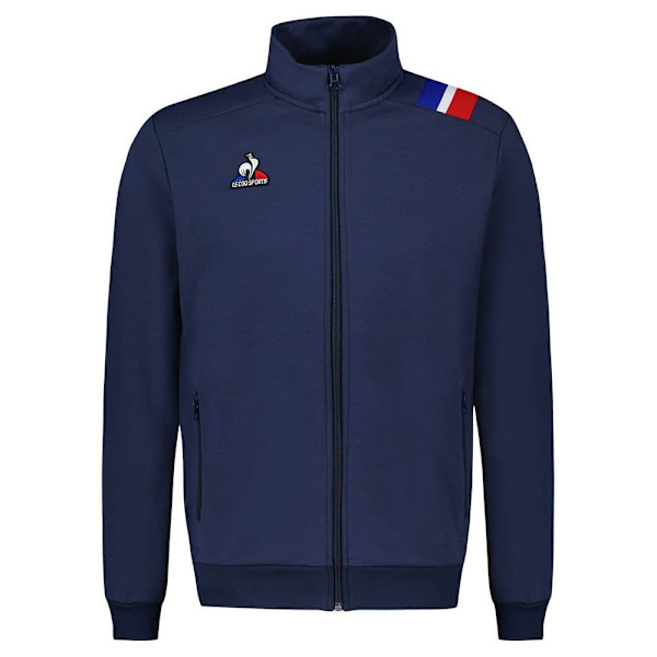 Le Coq Sportif 2320170 Presentation Tri N°2 Sweatshirt Med Lynlås Blå 2XL Mand