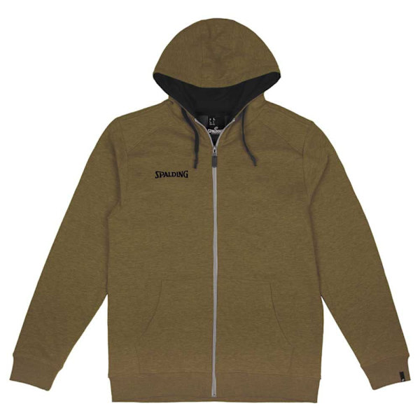 Spalding Flow Sweatshirt Med Lynlås Grøn L Mand