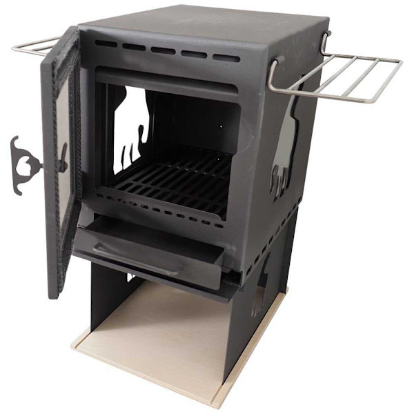 Nordisk Torden Wood Burner Set Varmeapparat Sort