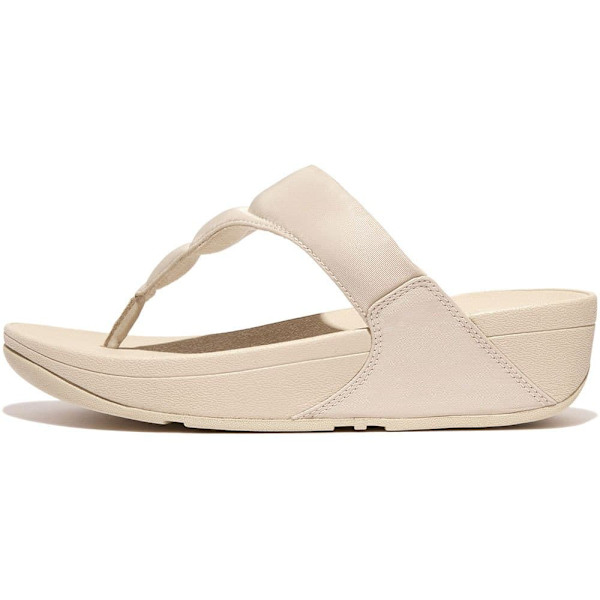 Fitflop Sandaler Lulu Water-resistant Toe-post Beige EU 38 Kvinna