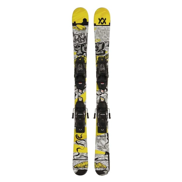 Volkl Mini Revolt+4.5 Vmotion Alpint Skidpaket För Juniorer Flerfärgad 108
