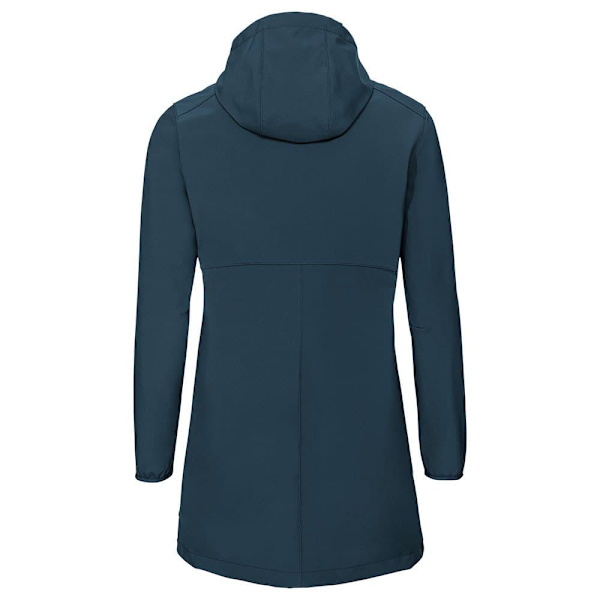 Vaude Moena Softshell Parka Blå 36 Kvinde