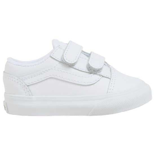Vans Old Skool V Børnesko Hvid EU 24 1/2 Dreng