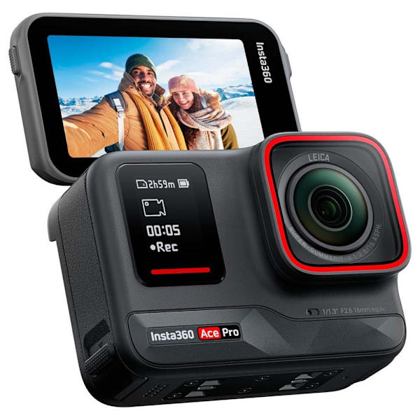 Insta360 Ace Pro Actioncam 360 Kamera Sort