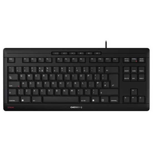 Cherry Tangentbord Stream Tkl Silver US QWERTY