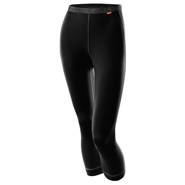 Loeffler Transtex Warm 3/4 Leggings Sort S Kvinde