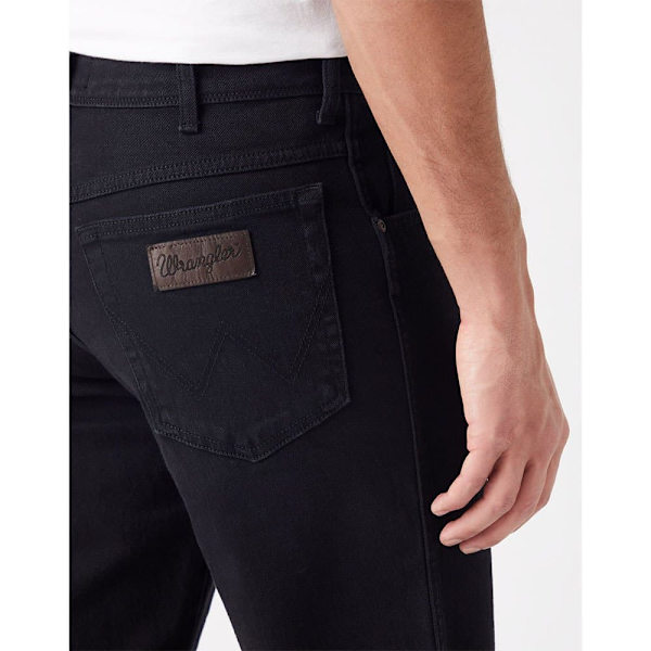 Wrangler Farkut Texas Stretch Musta 30 / 34 Mies