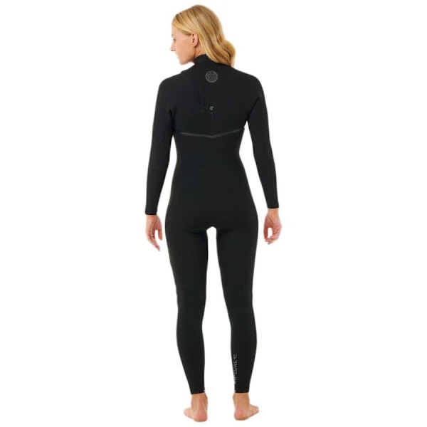Rip Curl E Bomb 4/3 Mm Gb Stmr Långärmad Neopren Våtdräkt Med Bröst Blixtlås  8