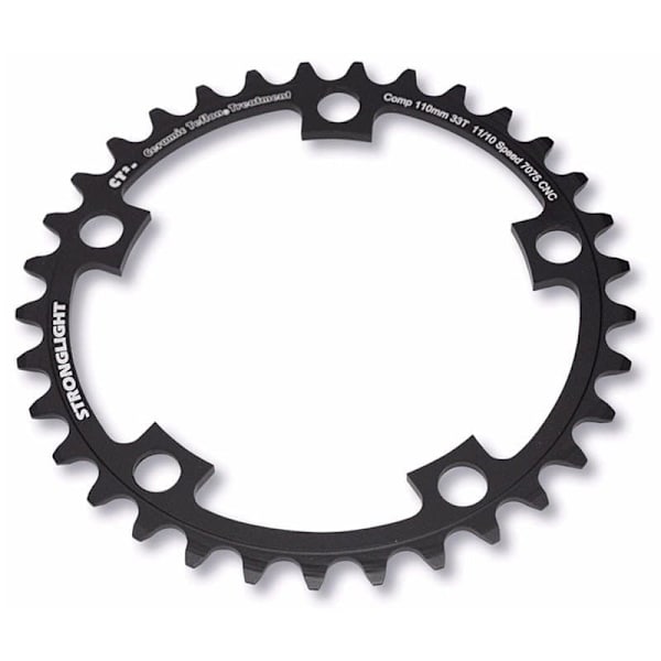 Stronglight Kæderring Ct2 110 Bcd Sort 34t
