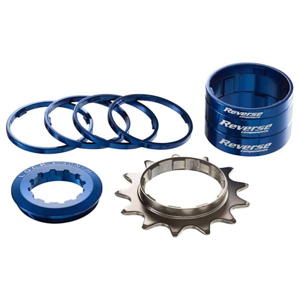 Reverse Components Single Speed Kit Hg Silver 1s / 13t