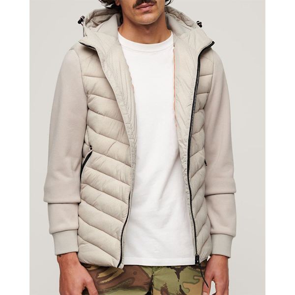 Superdry Storm Hybrid Padded Jacka Beige 3XL Man