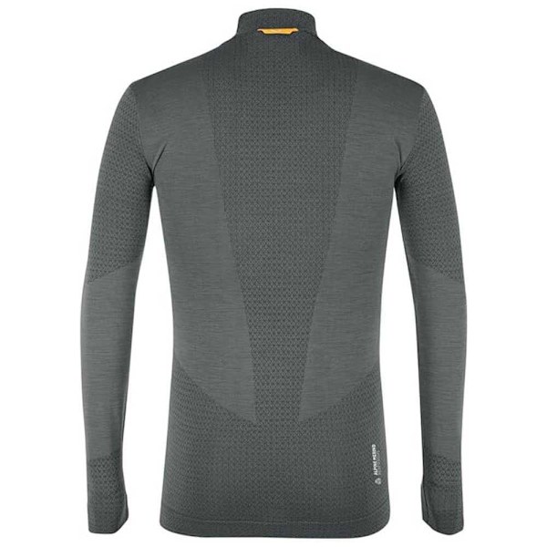 Salewa Langærmet T-shirt Zebru Responsive Grå S Mand
