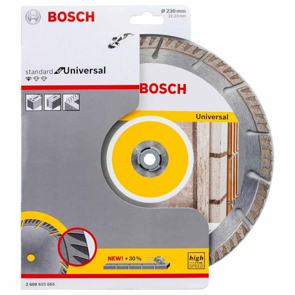 Bosch Professional Diamantslipad Skiva 2608615065 230x22.23 Mm Guld