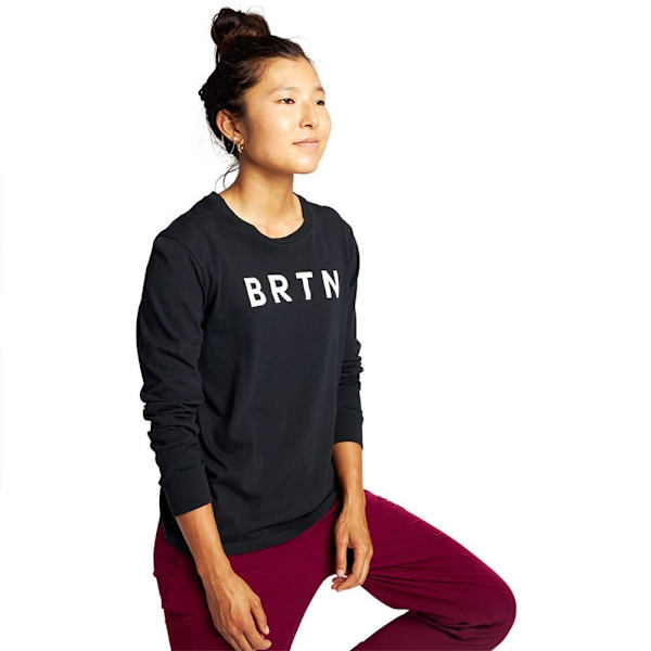 Burton Langærmet T-shirt Brtn Sort XS Kvinde