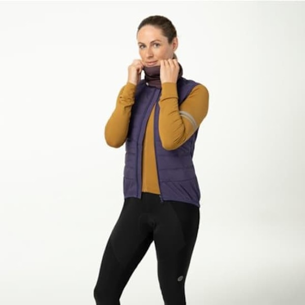 Agu Padded Performance Väst Lila 2XL Kvinna