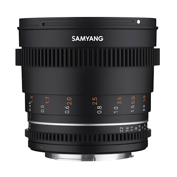 Samyang Mf 50 Mm T1.5 Vdslr Mk2 Mft Sort