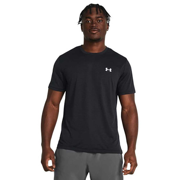 Under Armour Kortærmet T-shirt Launch Sort L / Regular Mand