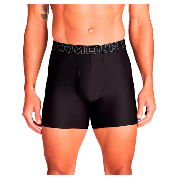 Under Armour Performance Tech Mesh 6´´ Boxers 3 Enheder Sort L Mand