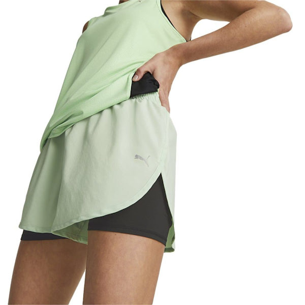 Puma Shorts Run Favorite Woven 2 Grönt S Kvinna