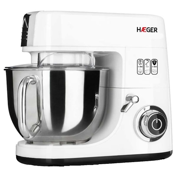 Haeger Æltemaskine Bl15b012a Hvid One Size / EU Plug