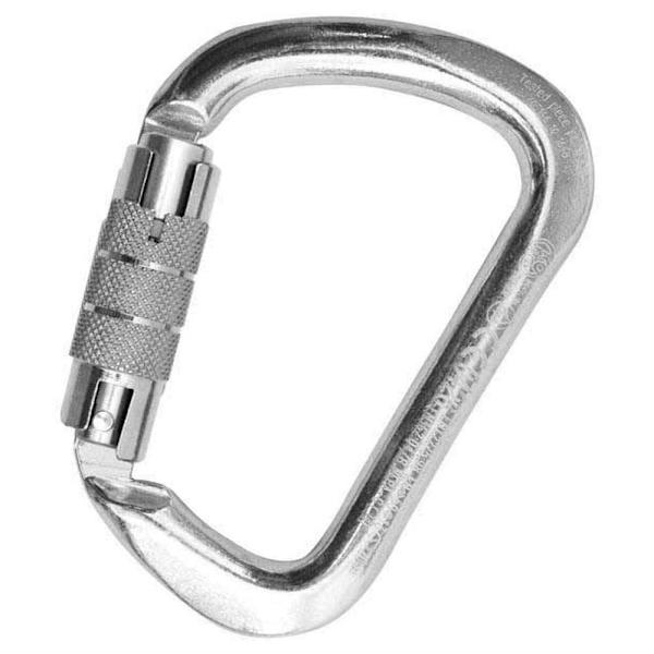 Kong Italy Rustfrit Stål Karabinhage Twist Lock Søvfarvet