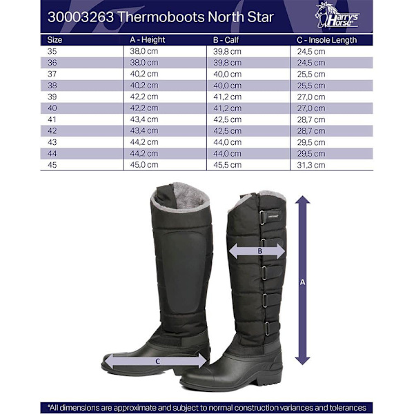 Harry´s Horse North Star Thermo Støvler  EU 45