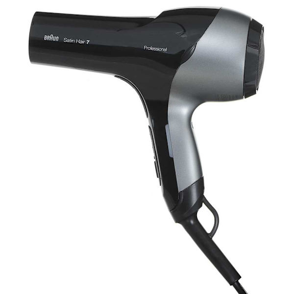 Braun Hårtørrer Sensodryer Hd780 2000w Søvfarvet Sort