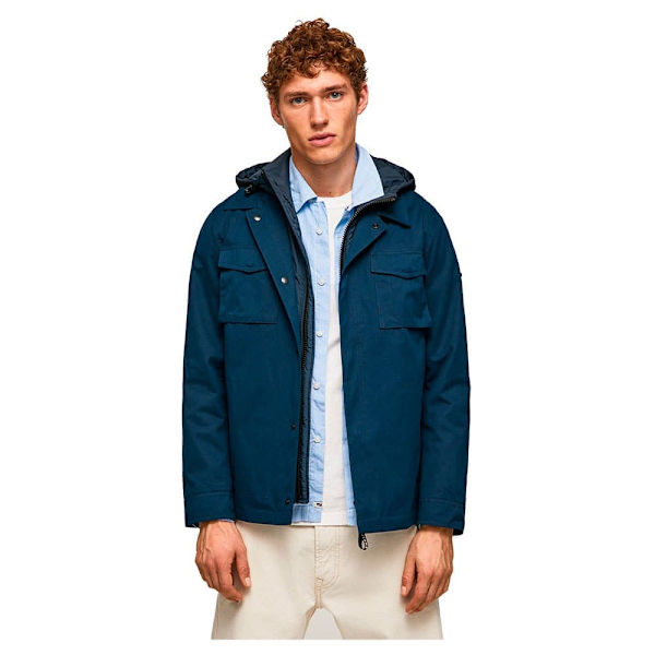 Pepe Jeans Parkas Carson Blå S Man
