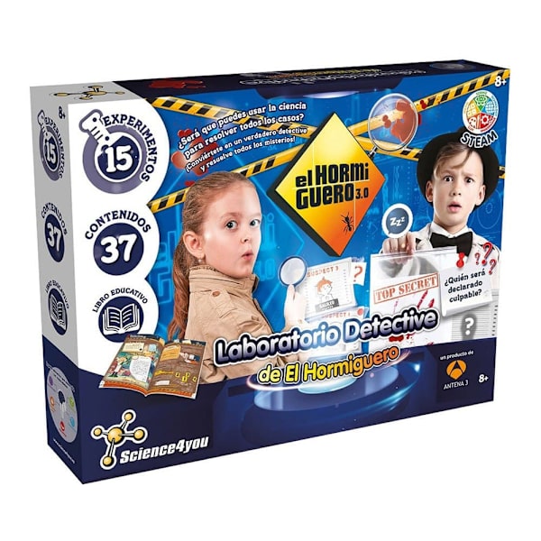 Science4you Myrstack Laboratorium Detective Flerfärgad 8-11 Years