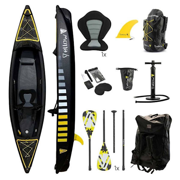 Yellowv Kayak Sort 350 x 85 cm