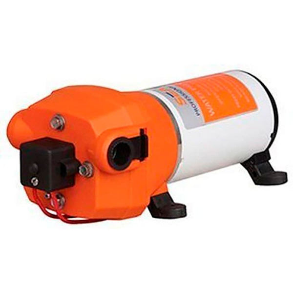 Seaflo Steem Pumppu 24v 3a 2.8 Bar 17 L/min Hopeinen