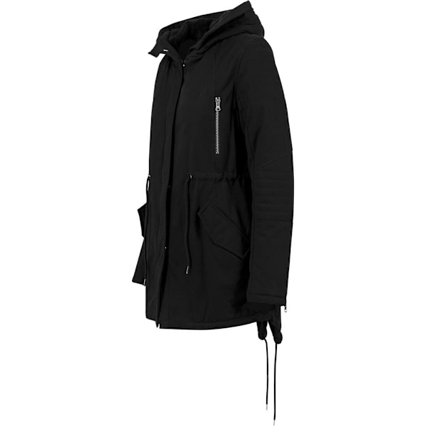 Urban Classics Parka Foret Bomuld Herpa Sort L Kvinde