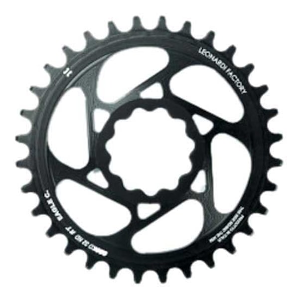 Leonardi Racing Direct Mount Kædering Gecko Rotor Rex 1/2 Sort 32t
