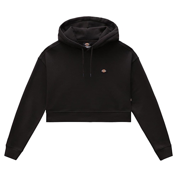 Dickies Cropped Hættetrøje Oakport Sort S Kvinde
