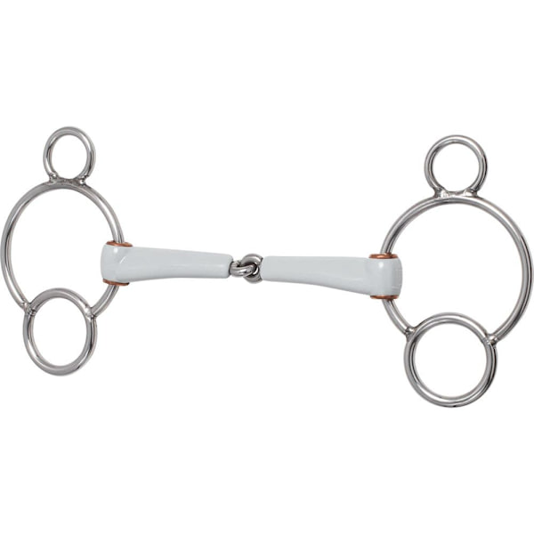 Beris Ledd Snaffle 3 Single Silver 145 mm