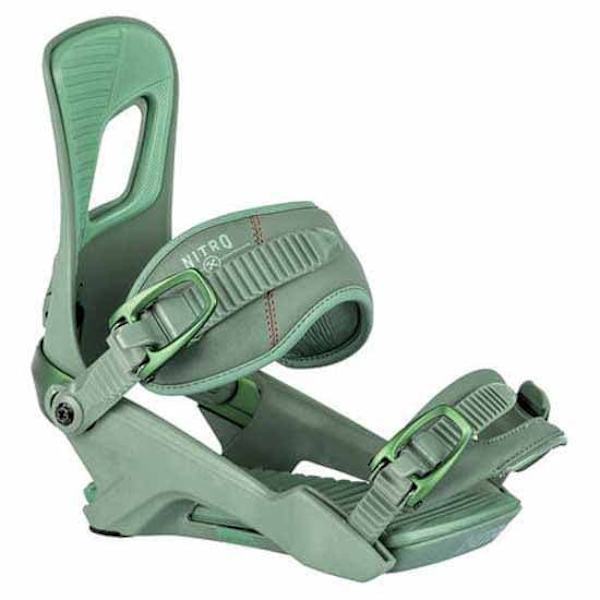 Nitro Snowboard Bindinger Rambler Grøn L