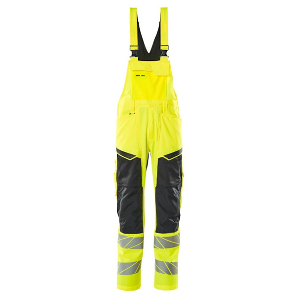 Mascot Jumpsuit Med Knæpudelommer Accelerate Safe 19569 Gul 46 / 82