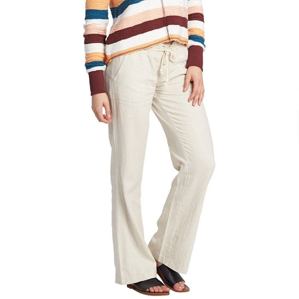 Roxy Verkkahousut Ocean Side Beige M Nainen