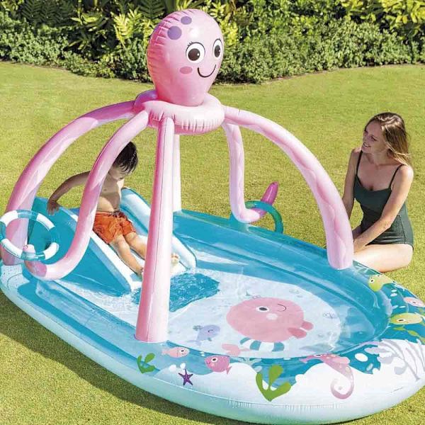 Intex Uppblåsbar Pool Octopus Games Center 229l