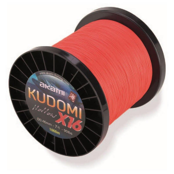 Akami Flätad Linje Kudomi 1000 M Röd 0.650 mm
