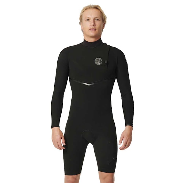 Rip Curl Shorty Med Lynlås Bagpå E Bomb 2/2 Mm Spring Sort M