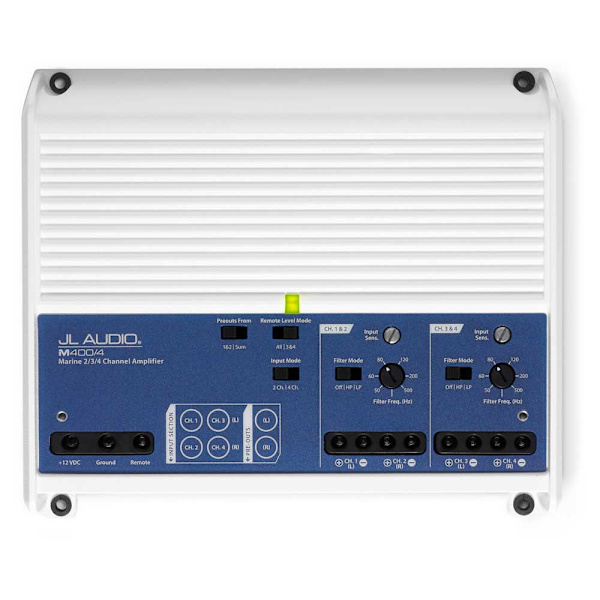 Jl Audio Förstärkare M400/4 4 Kanal Vit,Grå 400W