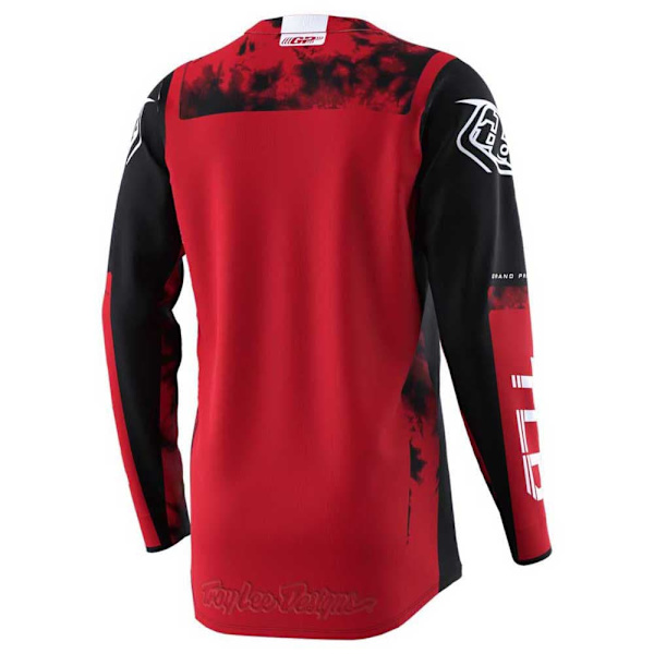Troy Lee Designs Pitkähihainen T-paita Gp Astro Punainen,Musta M Mies