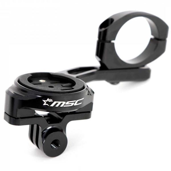 Msc Combo Mount Til Gps Og Gopro Cnc Sort