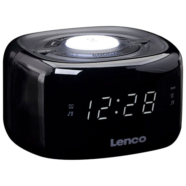 Lenco Clockradio Cr-12 Sort
