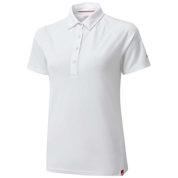 Gill Kortærmet Poloshirt Uv Tec Hvid 42 Kvinde