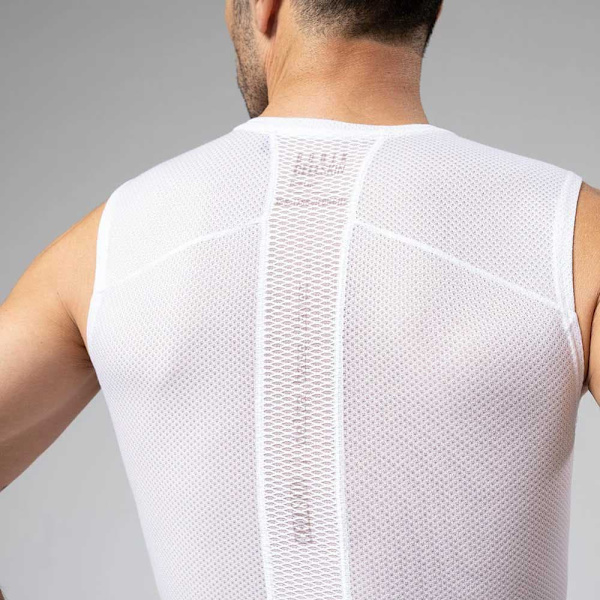 Gobik Ærmeløst Bundlag Cell Skin Hvid XS-S Mand